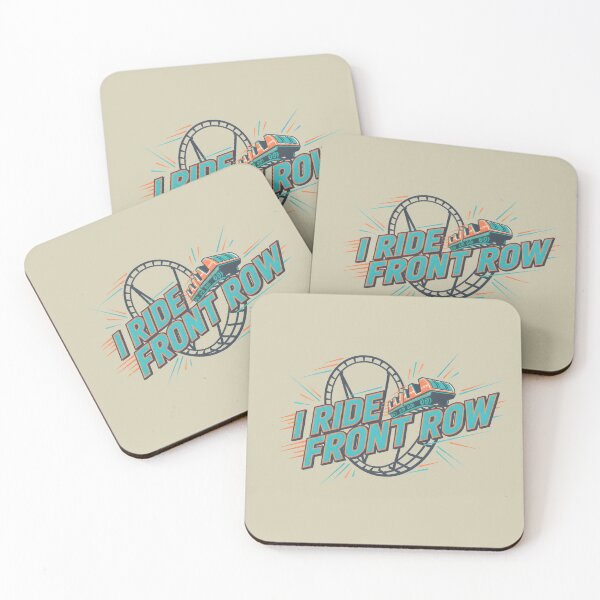 Item preview, I Ride Front Row – Roller Coaster Thrill Ride Design designed and sold by Coaster Culture Industries.