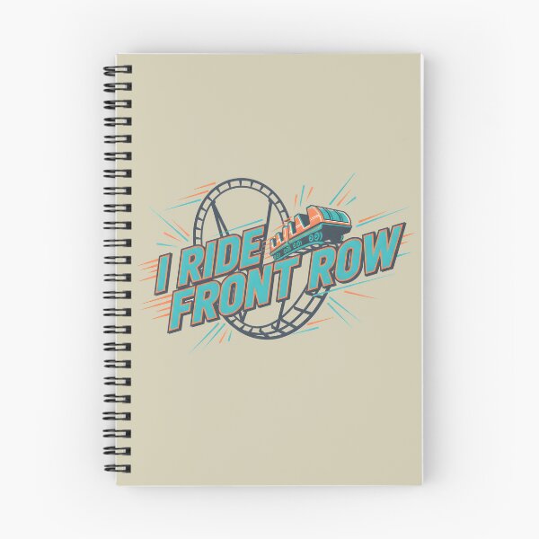 Item preview, I Ride Front Row – Roller Coaster Thrill Ride Design designed and sold by Coaster Culture Industries.