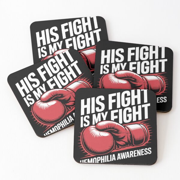 Item preview, His Fight Is My Fight Hemophilia Awareness Haemophilia designed and sold by fferomananul.
