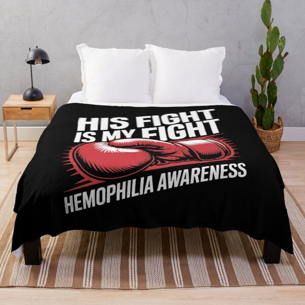 Item preview, His Fight Is My Fight Hemophilia Awareness Haemophilia designed and sold by fferomananul.