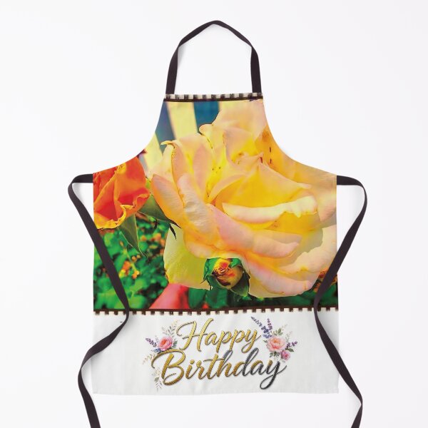 Item preview, Happy Birthday - Giga Roses and Stripes Forever designed and sold by Giga Gorgeous Blooms.
