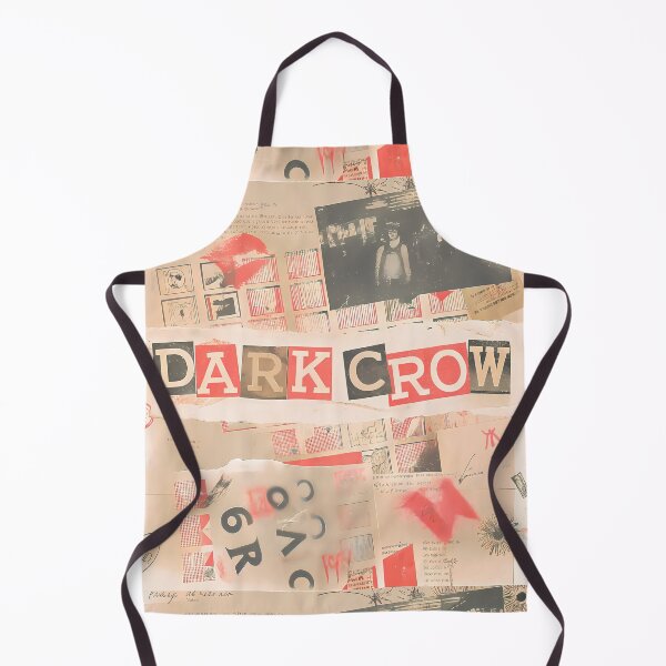 Item preview, Dark Crow Vintage Grunge Collage Typography Collection Design designed and sold by ART ATTACK ZONE.