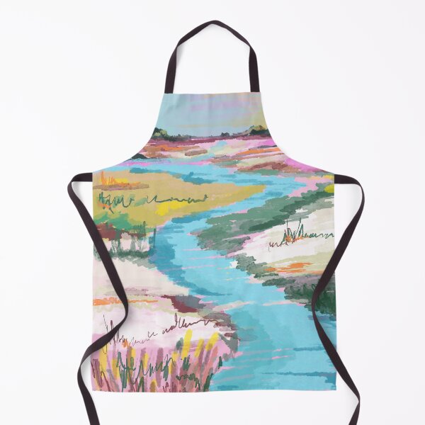 Item preview, Colourful marsh landscape designed and sold by Storiesoftheland.