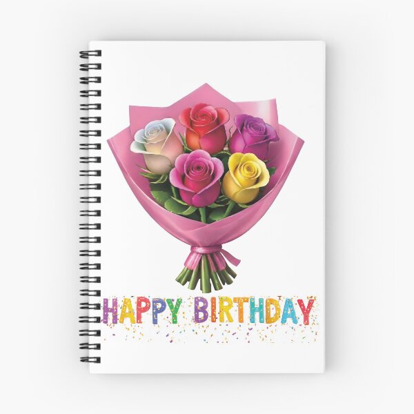 Item preview, Happy Birthday Flowers - GIGA GORGEOUS BLOOMS designed and sold by Giga Gorgeous Blooms.