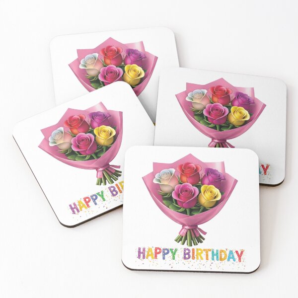 Item preview, Happy Birthday Flowers - GIGA GORGEOUS BLOOMS designed and sold by Giga Gorgeous Blooms.