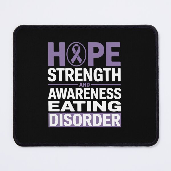 Item preview, Hope Strength And Awareness Eating Disorder Awareness designed and sold by fferomananul.