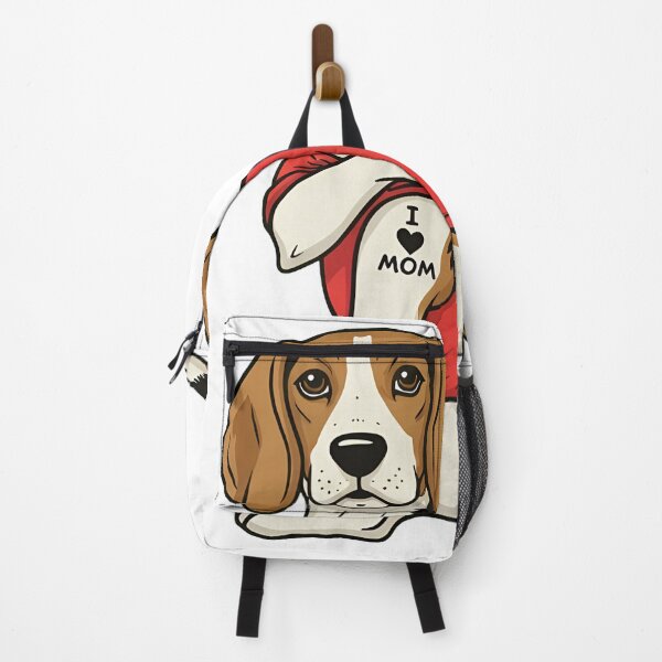Item preview, I Love Mom Beagle Dog Tattoo Shirt designed and sold by OlyvieArt.