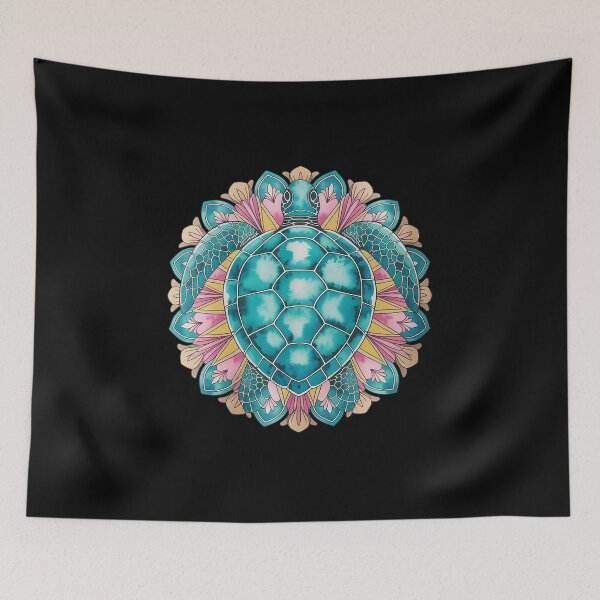 Item preview, Maori Sea Turtle Ocean Animal Mandala Turtle designed and sold by fferomananul.
