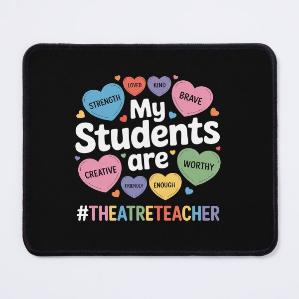 Item preview, Valentine Theatre Teacher Affirmations Hearts Teacher designed and sold by fferomananul.