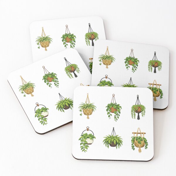 Item preview, Hanging House Plants Set Pack designed and sold by wonderxwander.