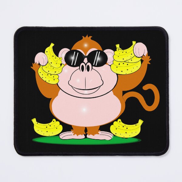 Item preview, Cool Monkey Loving Bananas designed and sold by Shirley cute art .