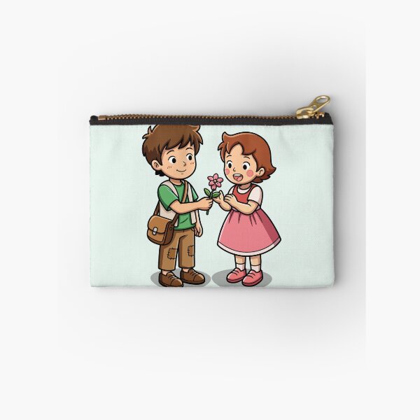 Item preview, A Sweet Moment – Peter Giving Heidi a Flower ? designed and sold by MTacher.