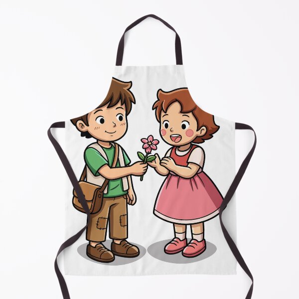 Item preview, A Sweet Moment – Peter Giving Heidi a Flower ? designed and sold by MTacher.