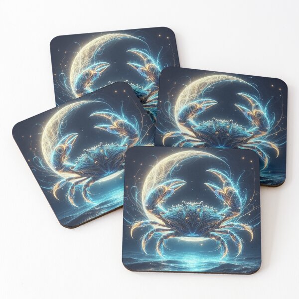 Item preview, Cancer – Lunar Tide Crab designed and sold by DreamArt Creations.