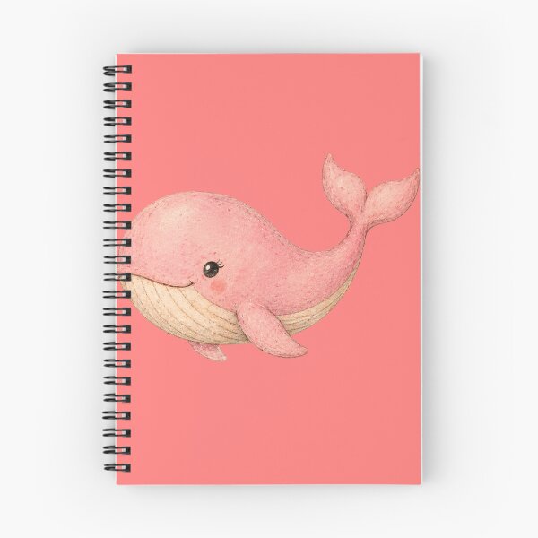 Item preview, Sevimli Pastel Pembe Balina - Sevimli Okyanus Arkadaşı İllüstrasyonu designed and sold by ArtVibeLabStore.