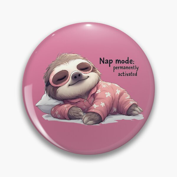 Item preview, Nap Mode Permanently Activated Cute Sloth Pajama Aesthetic Hoodie designed and sold by UrbanPrts.