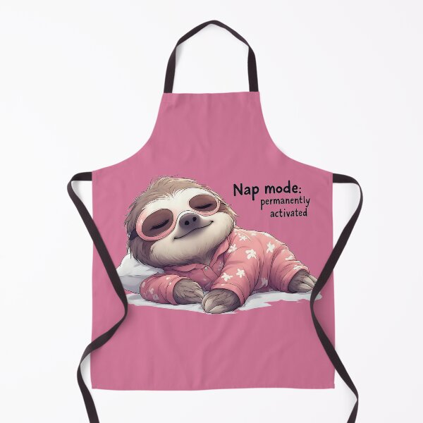 Item preview, Nap Mode Permanently Activated Cute Sloth Pajama Aesthetic Hoodie designed and sold by UrbanPrts.