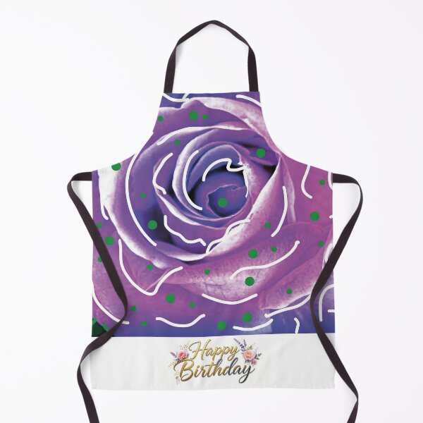 Item preview, Happy Birthday - Purple Giga Dot - Gorgeous Giga Blooms designed and sold by Giga Gorgeous Blooms.