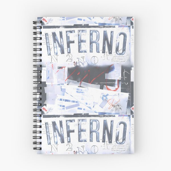 Item preview, Inferno Vintage Grunge Collage Typography Collection Design designed and sold by ART ATTACK ZONE.