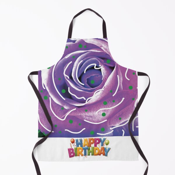 Item preview, Happy Birthday - Purple Giga Dot - Gorgeous Giga Blooms designed and sold by Giga Gorgeous Blooms.