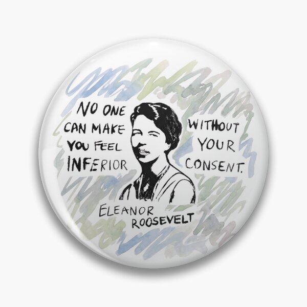 Item preview, Eleanor Roosevelt: Quiet Confidence Watercolor Portrait designed and sold by fruitfuLIFEstudio.