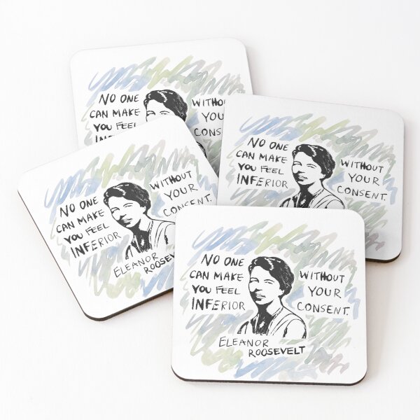 Item preview, Eleanor Roosevelt: Quiet Confidence Watercolor Portrait designed and sold by fruitfuLIFEstudio.