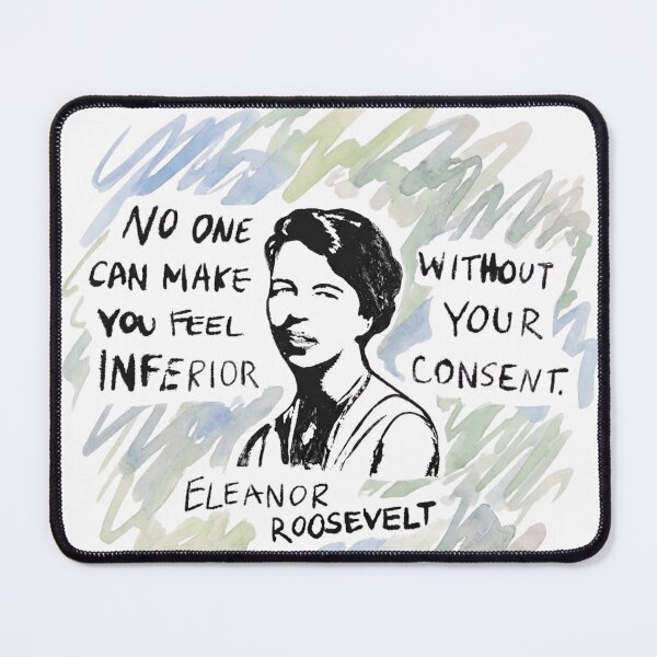Item preview, Eleanor Roosevelt: Quiet Confidence Watercolor Portrait designed and sold by fruitfuLIFEstudio.