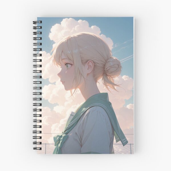 Item preview, Perfil lateral con luz suave – Arte de anime de cielo onírico designed and sold by SEIMEI2025.
