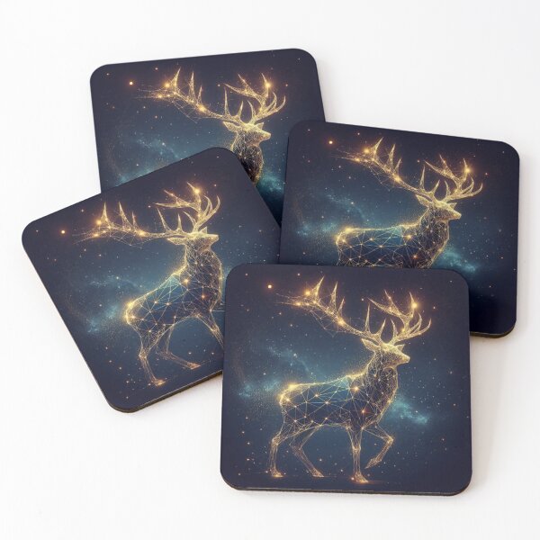 Item preview, Virgo – Sacred Pattern Stag designed and sold by DreamArt Creations.