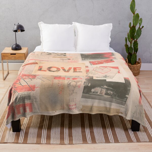 Item preview, Love Retro Vintage Grunge Collage Typography Collection Design designed and sold by ART ATTACK ZONE.
