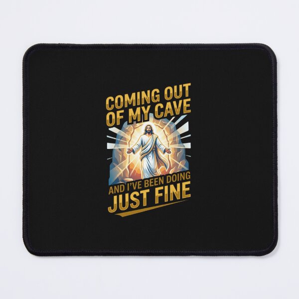 Item preview, Jesus Emerging from Cave with Divine Light Design designed and sold by phonein2584.