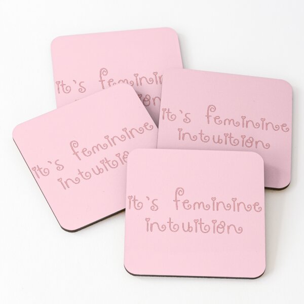 Item preview, It's feminine intuition. designed and sold by YChangShop.