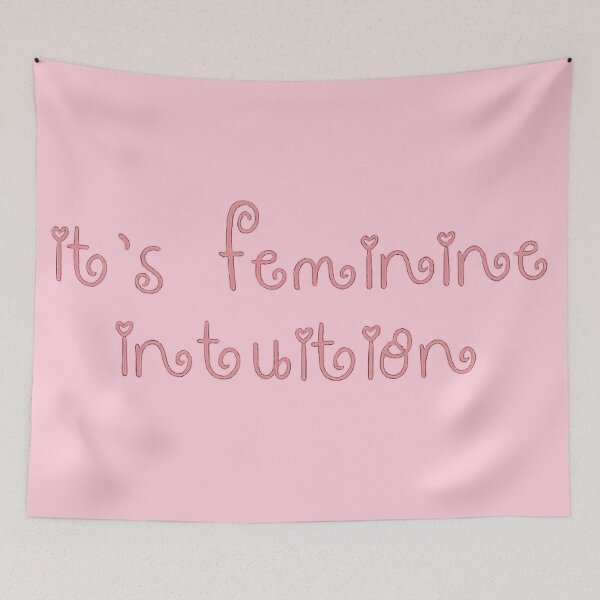 Item preview, It's feminine intuition. designed and sold by YChangShop.