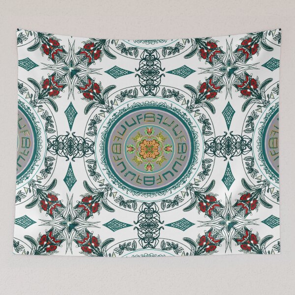 Item preview, Life in the circle -teal designed and sold by Reatoriadesigns.