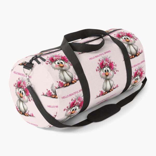 Item preview, Cute Spring Chick with Pink Flowers designed and sold by Astralia.