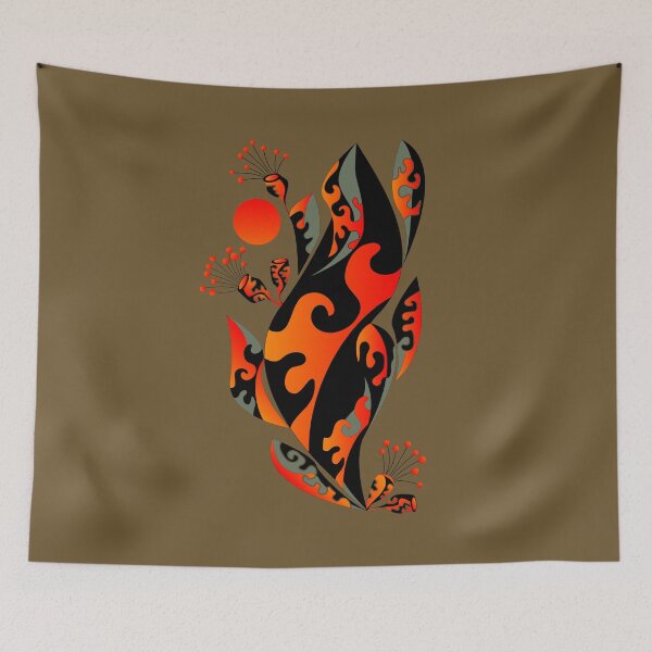 Item preview, The Dance of the Scribbly GumLeaves designed and sold by Graham Colton.