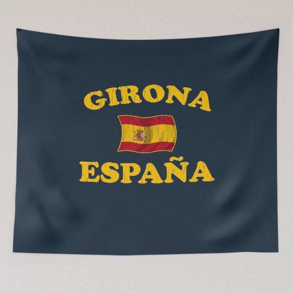 Artikelvorschau, Girona Spanien - Espana - spanische Flagge entworfen und verkauft von dk80.