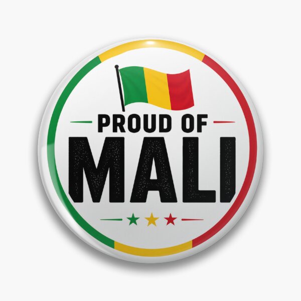Item preview, Proud of Mali – Mali Flag Patriotic African Pride Design designed and sold by Printandpick.