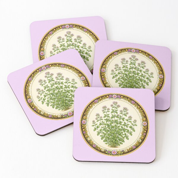 Item preview, Marjoram – Gentle Garden Harmony Herb Portrait designed and sold by TheJoyfulPen.