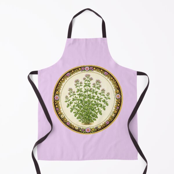 Item preview, Marjoram – Gentle Garden Harmony Herb Portrait designed and sold by TheJoyfulPen.
