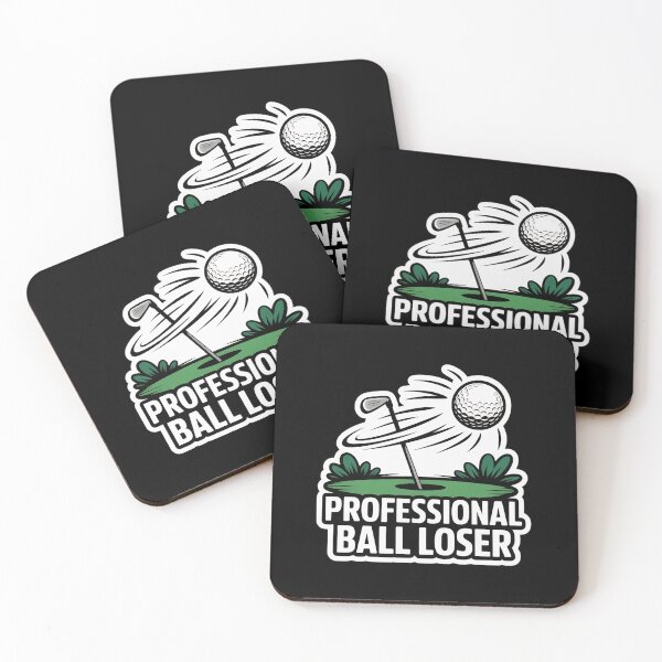 Item preview, Professional Ball Loser Golf Sticker - Funny Golfing Humor Decal designed and sold by FestivityFinds.