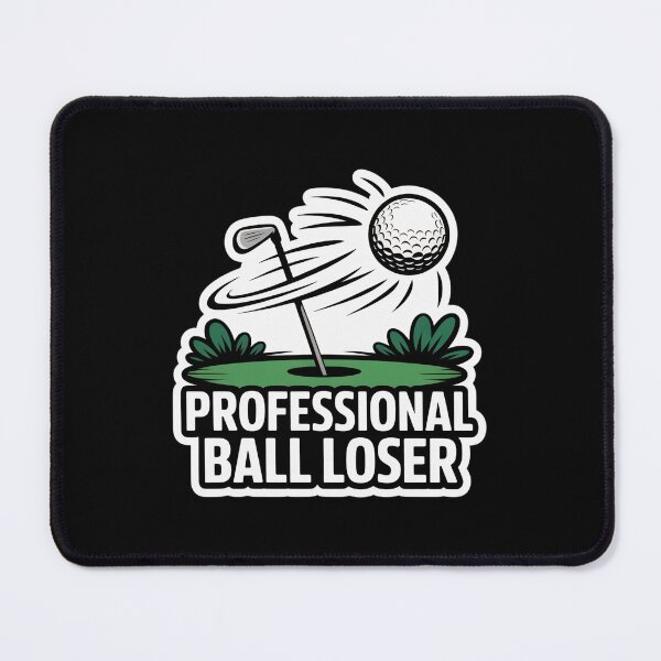 Item preview, Professional Ball Loser Golf Sticker - Funny Golfing Humor Decal designed and sold by FestivityFinds.