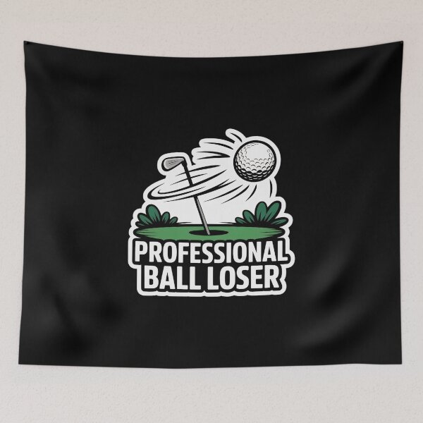 Item preview, Professional Ball Loser Golf Sticker - Funny Golfing Humor Decal designed and sold by FestivityFinds.