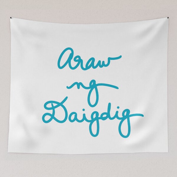 Item preview, Earth Day in Filipino designed and sold by abeink.