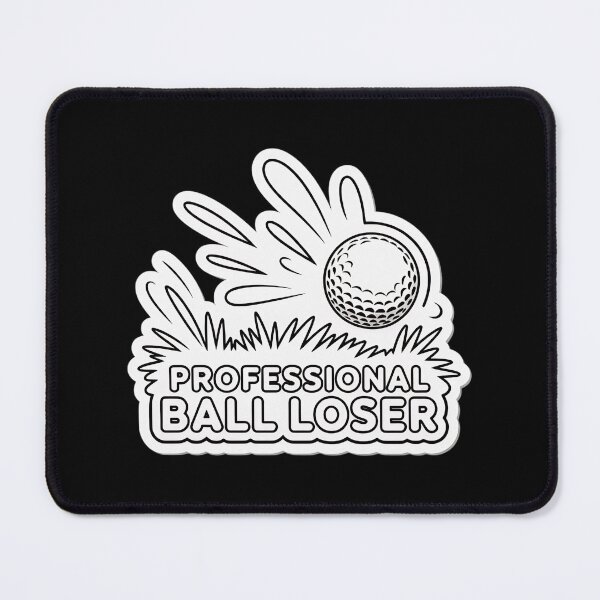 Item preview, Funny Father's Day Golf Sticker - Professional Ball Loser designed and sold by FestivityFinds.