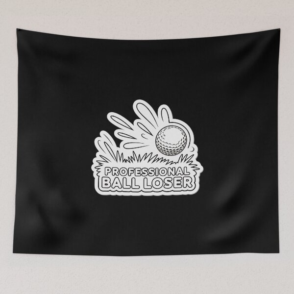 Item preview, Funny Father's Day Golf Sticker - Professional Ball Loser designed and sold by FestivityFinds.