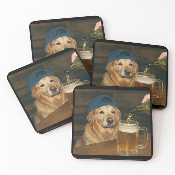 Item preview, Dog Drinking Beer In Cap Meme T-Shirt designed and sold by OlyvieArt.
