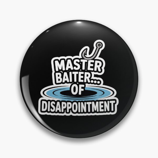 Item preview, Funny Master Baiter Fishing Sticker - Father's Day Gift designed and sold by FestivityFinds.