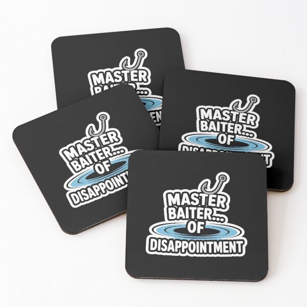 Item preview, Funny Master Baiter Fishing Sticker - Father's Day Gift designed and sold by FestivityFinds.
