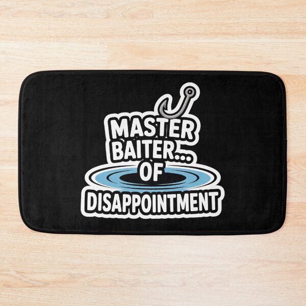 Item preview, Funny Master Baiter Fishing Sticker - Father's Day Gift designed and sold by FestivityFinds.